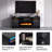 Remona TV Stand Fireplace-585011650