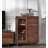 Mid-Century Modern Walnut Multi-Functional Accent Cabinet