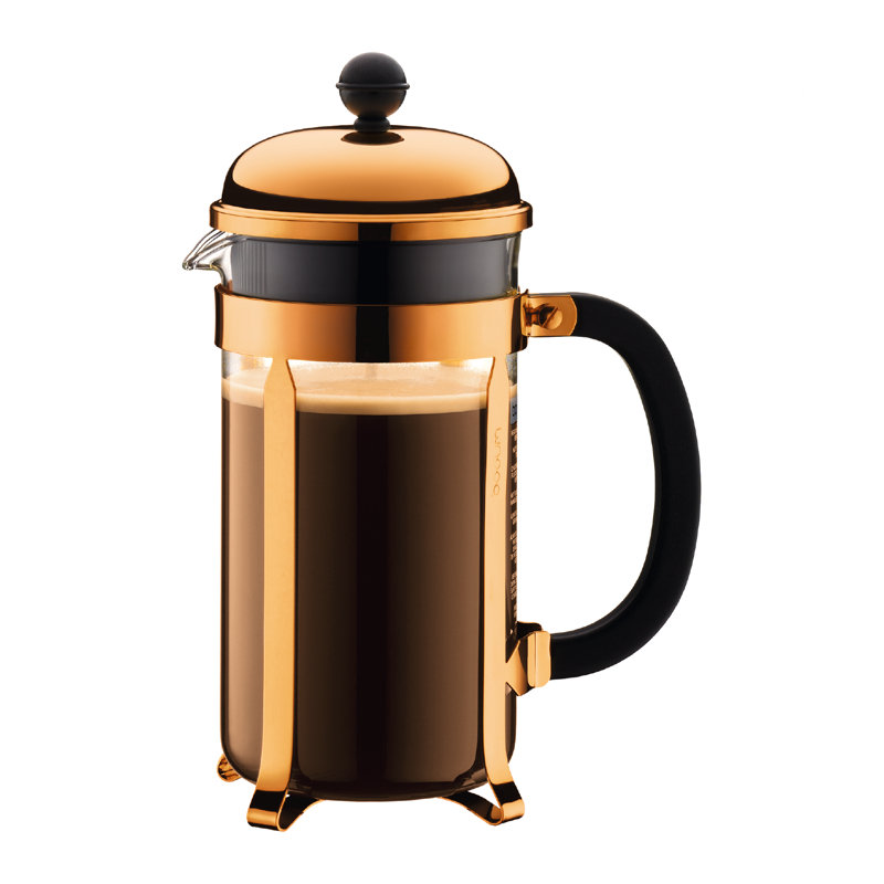 Cafetière Bodum Chambord, 34 oz, Cuivre