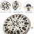 7-Setting Shower Head System - Drill- Stainless Steel Slide Bar With 5" Abs Head, Wall Mounted, 1.8 Gpm, Adjustable Patterns, 59" Hose, Brushed Nickel Dual 7, Abs, Mount, Spray