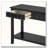 60'' Fir Veneer Entryway Table with Honeycomb-patterned Fronts,Modern Stylish Console Table-1788415838