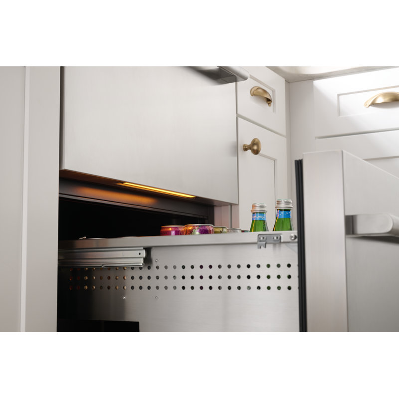 Zephyr Presrv 24" Stainless Steel Built-In Dual Zone Refrigerator Drawers