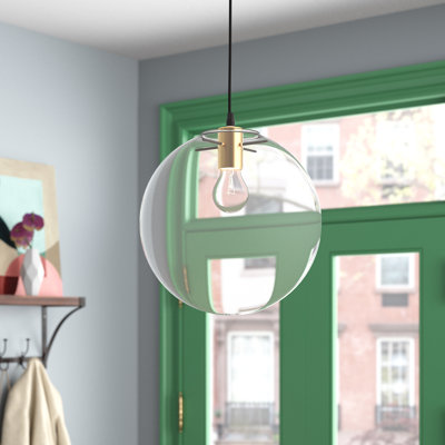 1 - Light Black Sphere Pendant