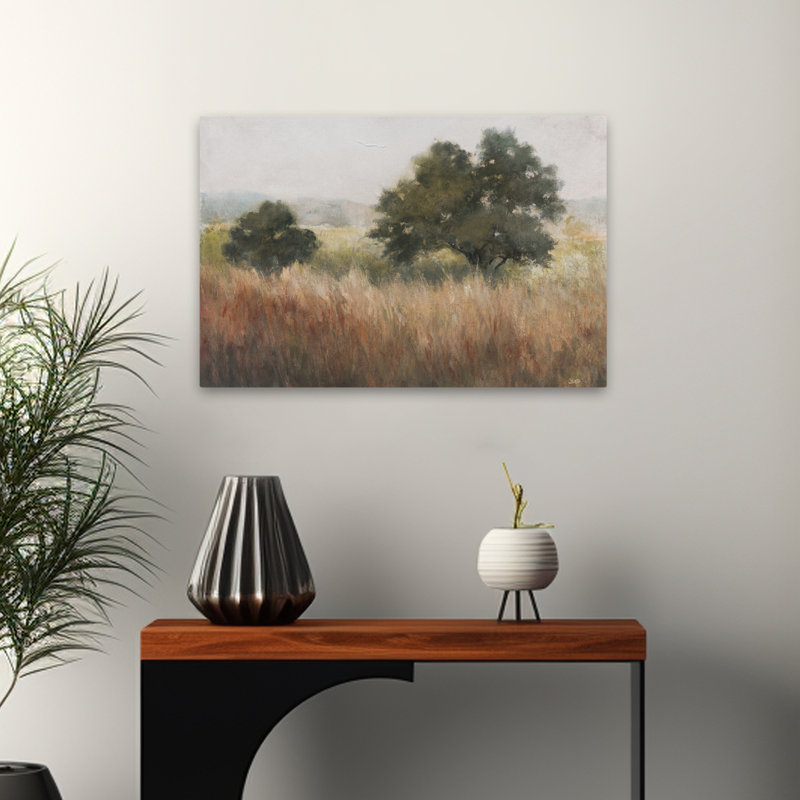 Art de traditions champêtre beige et brun, H 16 po x l 24 po
