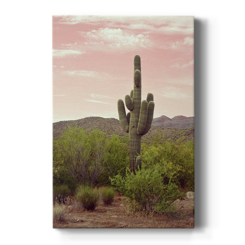 Arizona Desert -Custom Wrapped Gallery Cavas, 36" H x 24" W
