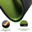 5x4ft Golf Hitting Mat, Dual Turf With Fairway & Rough, Portable Foldable Mat