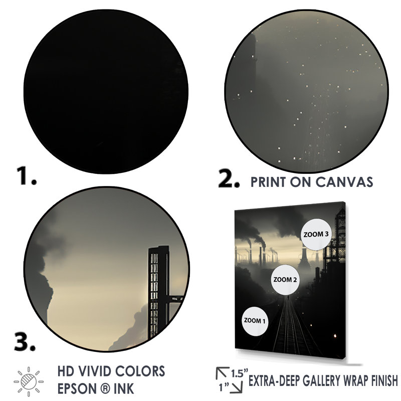Impression sur toile, impression sur toile, H 32 po x l 24 po x P 1 po, Cadre flottant noir