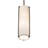 7" Wide Cilindro Structure Mini Pendant