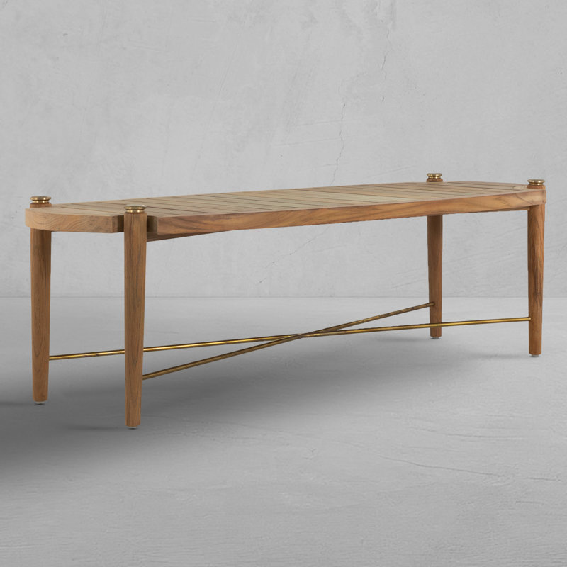 Pacifica Outdoor Rectangular Teak Coffee Table