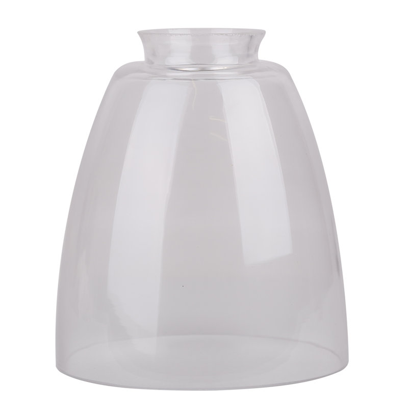 13.5cm H Glass Empire Lamp Shade ( Screw On ) in Transparent