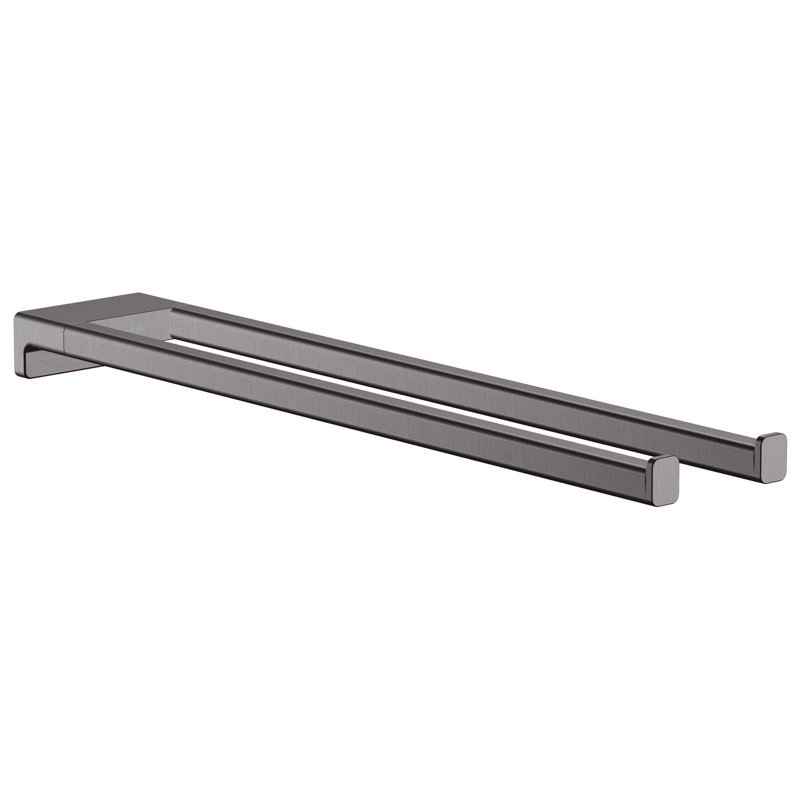 Porte-serviettes Hansgrohe AddStoris, Chrome poli noir