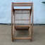 Chaise berçante en rotin