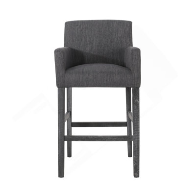 Ensemble de 2 tabourets de comptoir rembourrés de 26 po - Light 