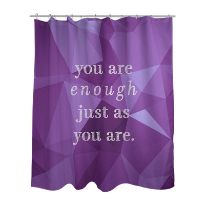 Shower Curtain and Liner Included
