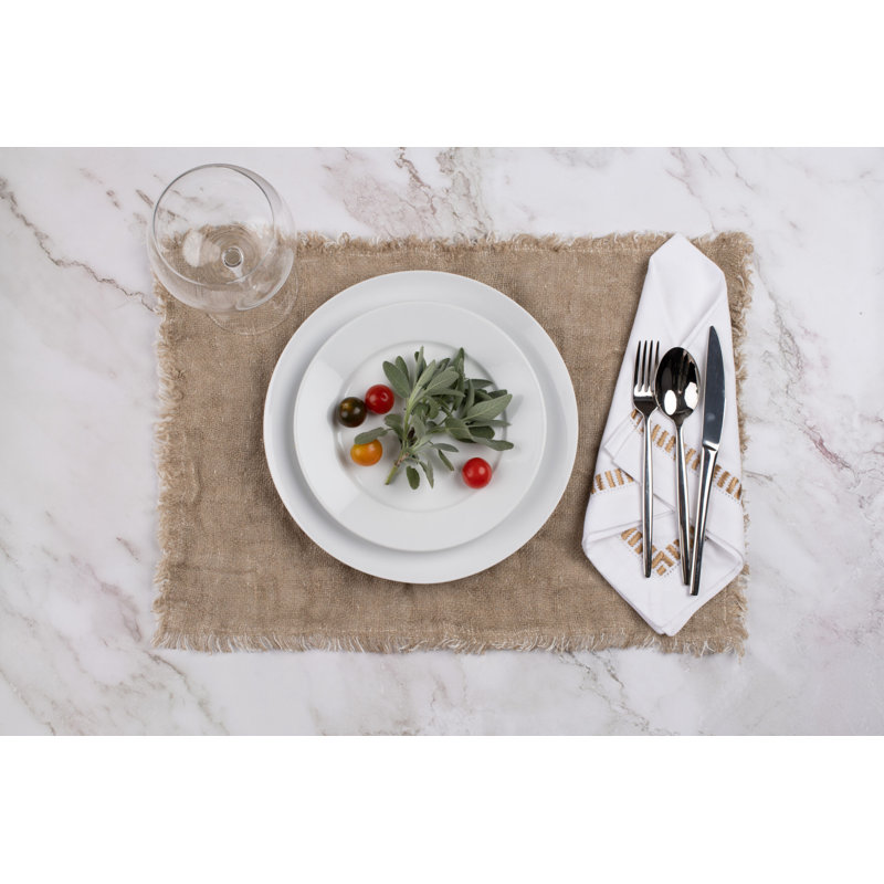 Laiklee Handmade Dining Linen Set, Caramel