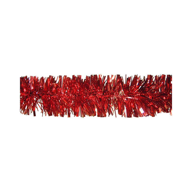 8cm Faux Garland, Red