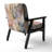 Berdahl Marble Upholstered Armchair-424907466-463376201