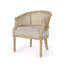 Chaise d'appoint en bois d'hévéa-381713687