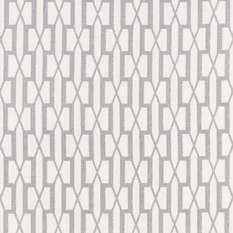 Tissu belvédère Schumacher x Veere Grenney, Gris
