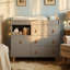 Armoire de rangement élégante avec pieds robustes-1650799442