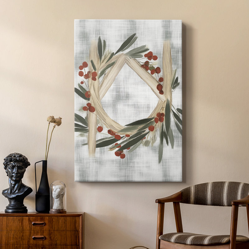 Art de Noël de Noël CCXCV - galerie Cavas sur mesure, H 60 po x l 40 po