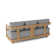 Granada Teak 7 - Person Patio Conversation Sets with Sunbrella® Cushions