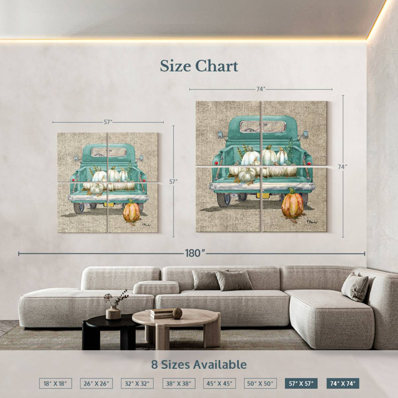 Mehar White Pumpkin Truck