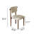 Solid Wood Frame Upholstered Dining Chairs-1914705700