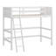 Lit mezzanine en bois avec échelle-1035091654