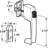 Black Push Button Latch With Tie Down
