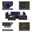 Ensemble de conversation modulaire 5 pièces-2143358582