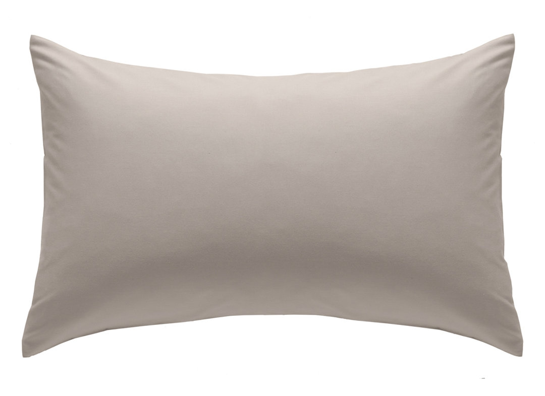 Catherine Lansfield (Natural) Easy Iron Percale Standard Pillow Cases, Pair - Image 2