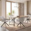 Set of 4 Upholstered Dining Chairs, Soft Fabric Seat with Sturdy Metal Legs, Modern Kitchen & Living-1929910866