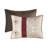 7 Piece King Comforter Decor - Red With Fashionable Look-117331879