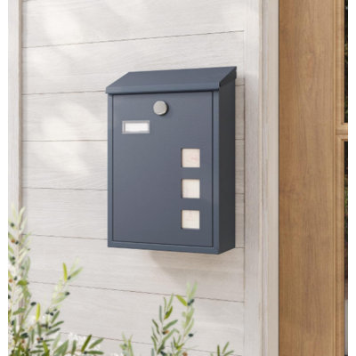 Bellburns Steel Wall Mounted Post Box
