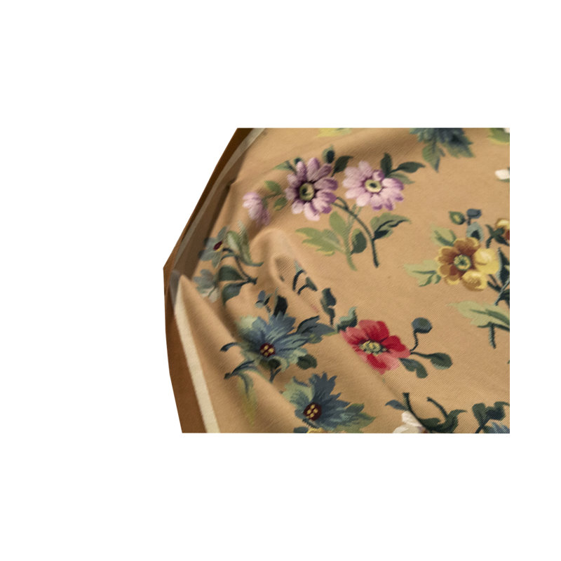 Hand Woven Wool Floral Area Rug