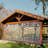 98.43"H Clear Outdoor Clear Awning Waterproof PVC Curtain Rain Shelter for Patios, Decks & Campsites-115294818-61452662