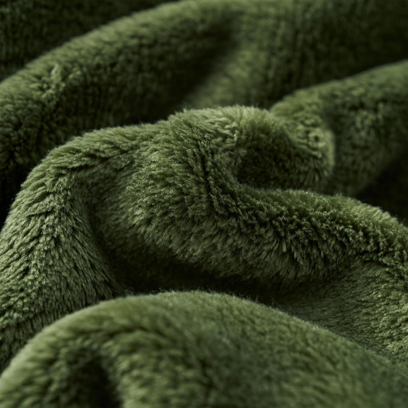 Ensemble d'édredon surdimensionné Coma Induser Me Sooo Comfy, Vert, Édredon pour très grand lit + 2 très grandes ta
