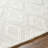 Rectangle Ronnasia Geometric Polyester/Wool Area Rug in Cream-396219019