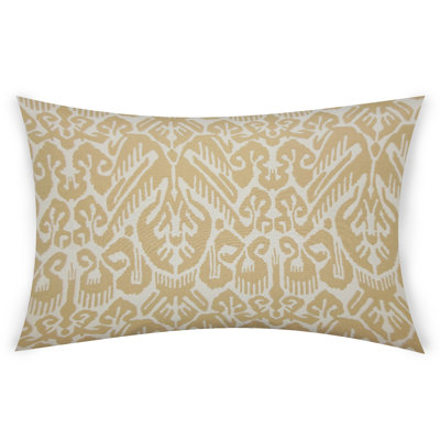 Jovanny Damask Reversible Throw Pillow