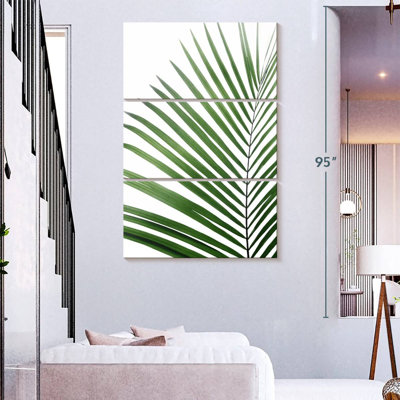 Feuille de palmier verte Harnek