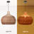 Faringdon 1 - Light Natural Dome Pendant-1810661466