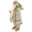 Figurine de Noël blanche et ivoire avec sac-cadeau-14604373