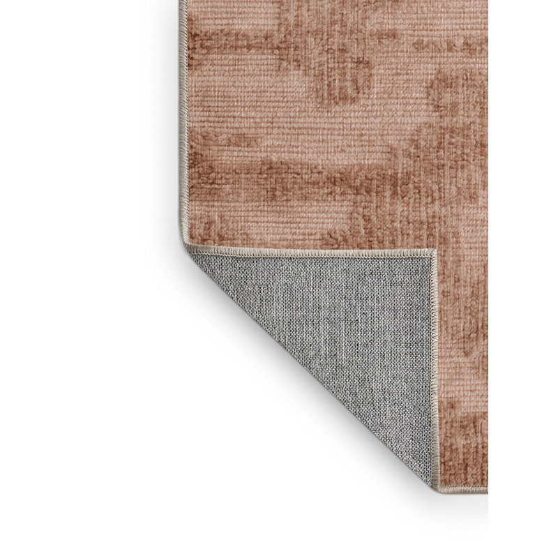 Tapis abstrait lavable à la machine, Rectangle 4pi x 6 pi