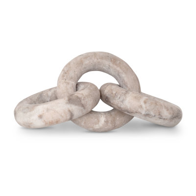 Rings Marble Decorative Object