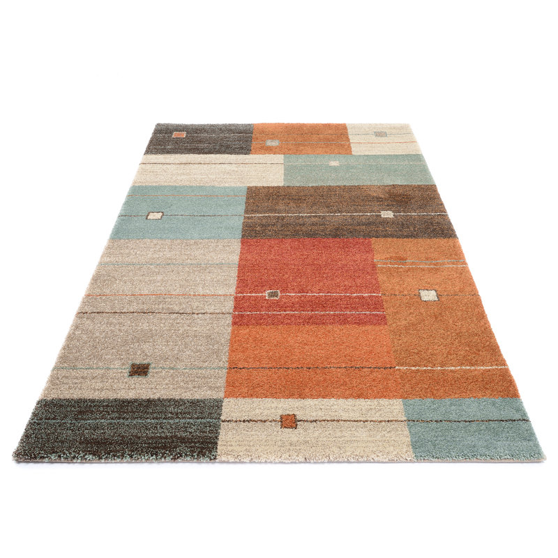 Tashia Geometric Hand Woven Area Rug, Rectangle 200 x 290cm
