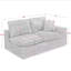 Canapé modulaire moderne 107 po avec revêtement Boucle Wyeth Wyeth-126157632-126157633