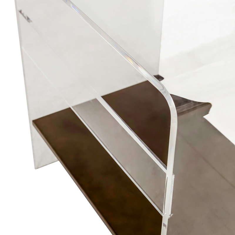 Sloan Lucite Waterfall End Table