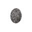 Drape Wall Art, Round, Liquid Silver