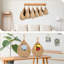 Paniers à fruits suspendus pour la cuisine - Paquet de 6 paniers suspendus Boho-1904939654